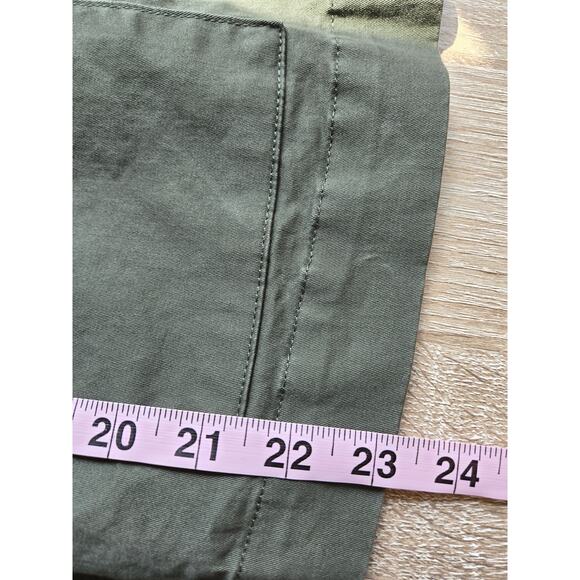 A NEW DAY Military Army Green Utility Jacket Colorful Beaded Gorpcore XXL - Picture 16 of 16